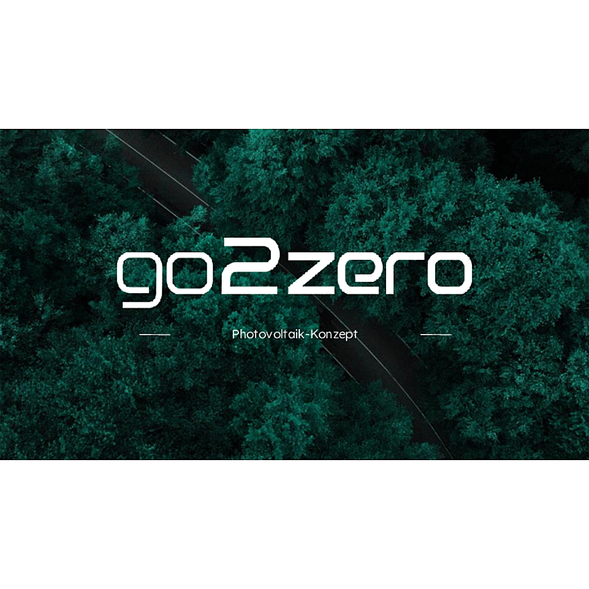 go2zero Photovoltaik-Konzept