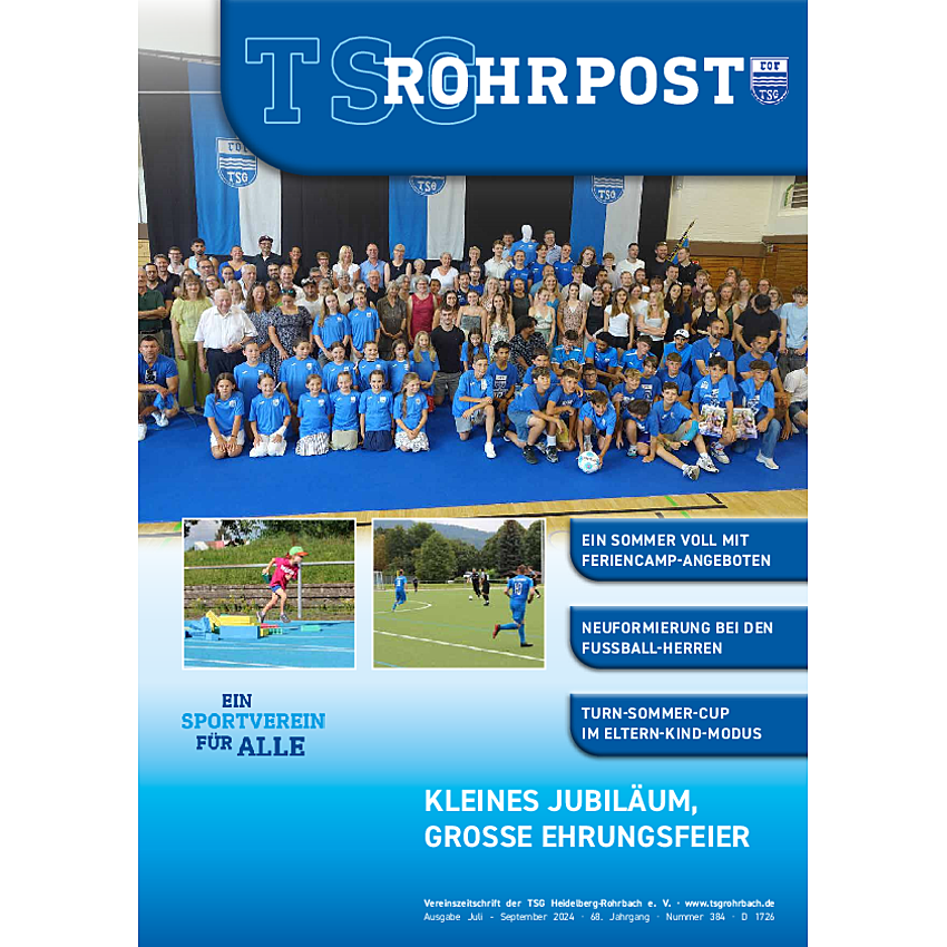 Vereinzeitschrift TSG RohrPost 07-09/2024